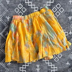 Free People women’s skirt size XS tie dye